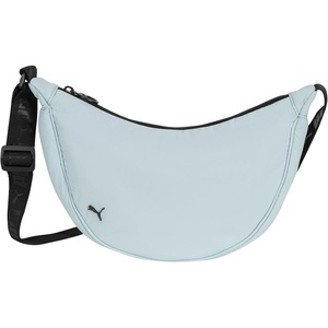 PUMA Women’s Neighborhood Nylon Crossbody Bag with Adjustable Strap & Zip Pockets(Blue Pastel)