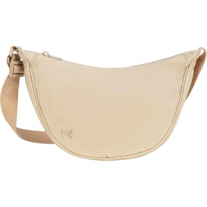 PUMA Women’s Neighborhood Nylon Crossbody Bag with Adjustable Strap & Zip Pockets(Granola)