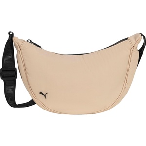 PUMA Women’s Neighborhood Nylon Crossbody Bag with Adjustable Strap & Zip Pockets(Sand)