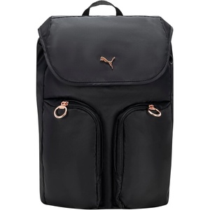 PUMA Women’s Rival Rucksack Backpack with Drawcord Closure & Zip Pockets, Brown, One Size(Black)