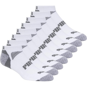 PUMA mens Low Cut Socks (8-pack)(Multi)