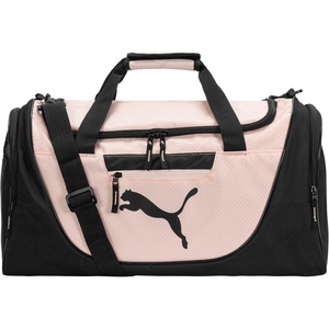 PUMA womens Evercat Candidate duffel bags, Black/Rose Gold, One Size US(Black/Light Pink)