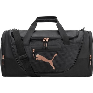 PUMA womens Evercat Candidate duffel bags, Black/Rose Gold, One Size US(Black/Rose Gold)