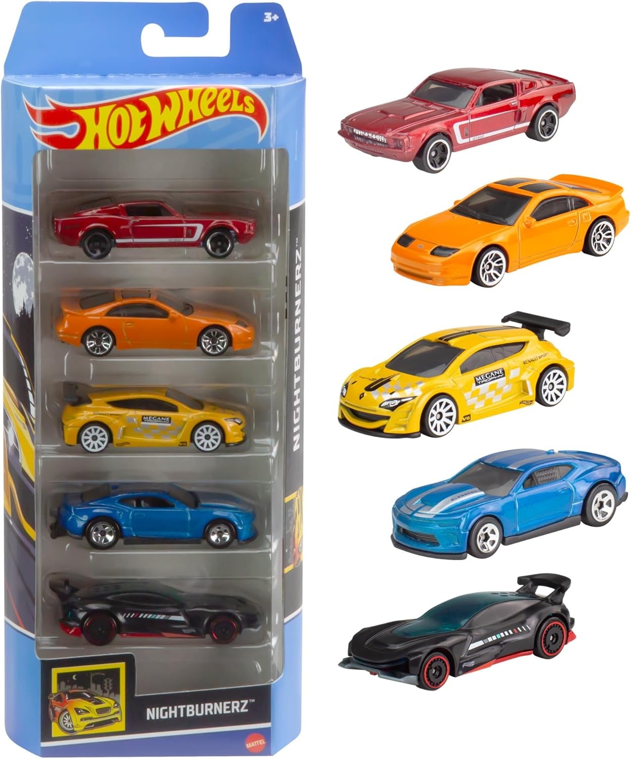 image:imageHot Wheels 164 Scale DieCast Toy Cars 5Pack Set of 5 Toy Race Cars Hot Rods Character Cars Rescue or PickUp Trucks Styles May Vary5Pack