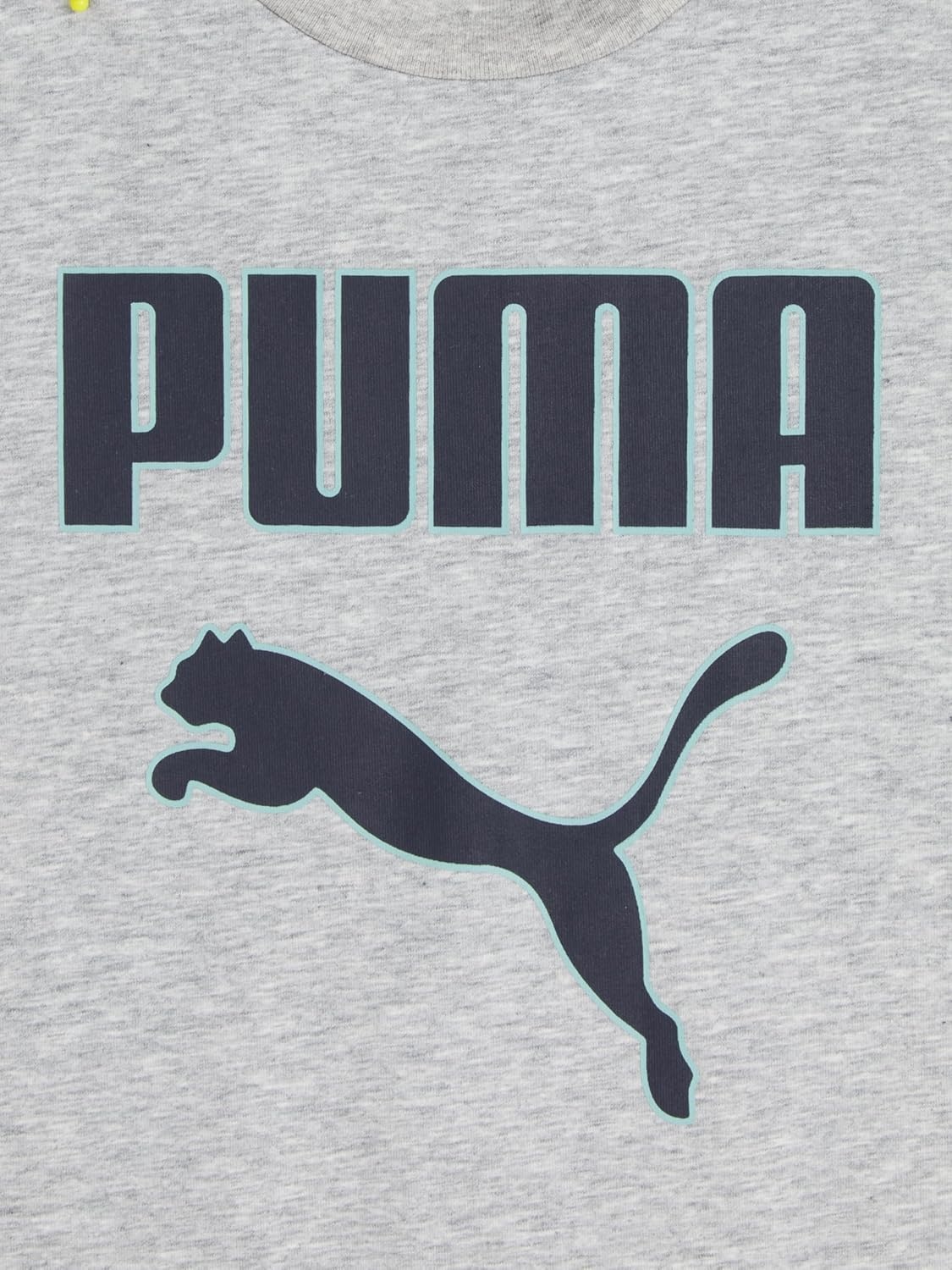 image:imagePUMA Boys 3 Piece Set Short Sleeve Cotton Jersey Tshirts amp Matching Tricot PantHeather GreyMint