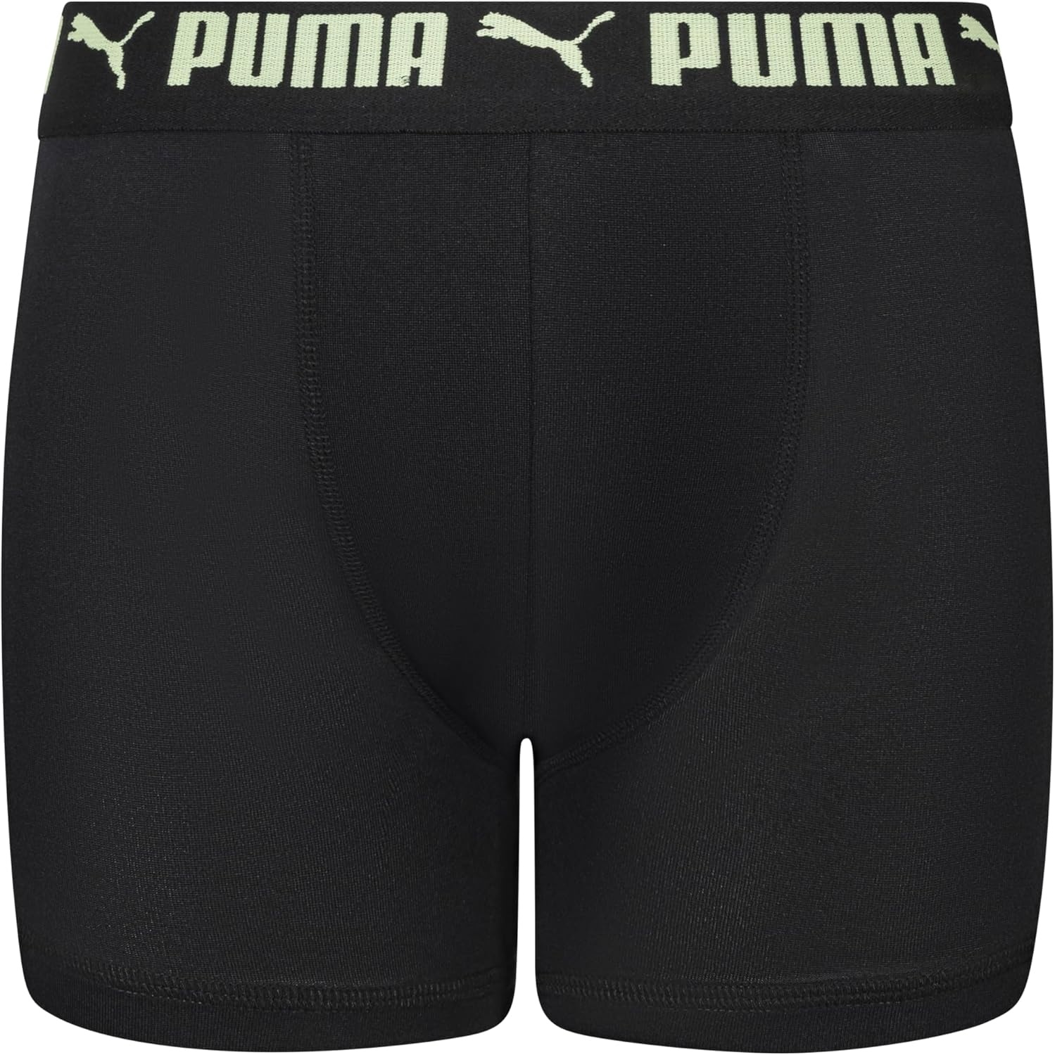 image:imagePUMA Boys 5 Pack Performance Boxer BriefsBlackGreen