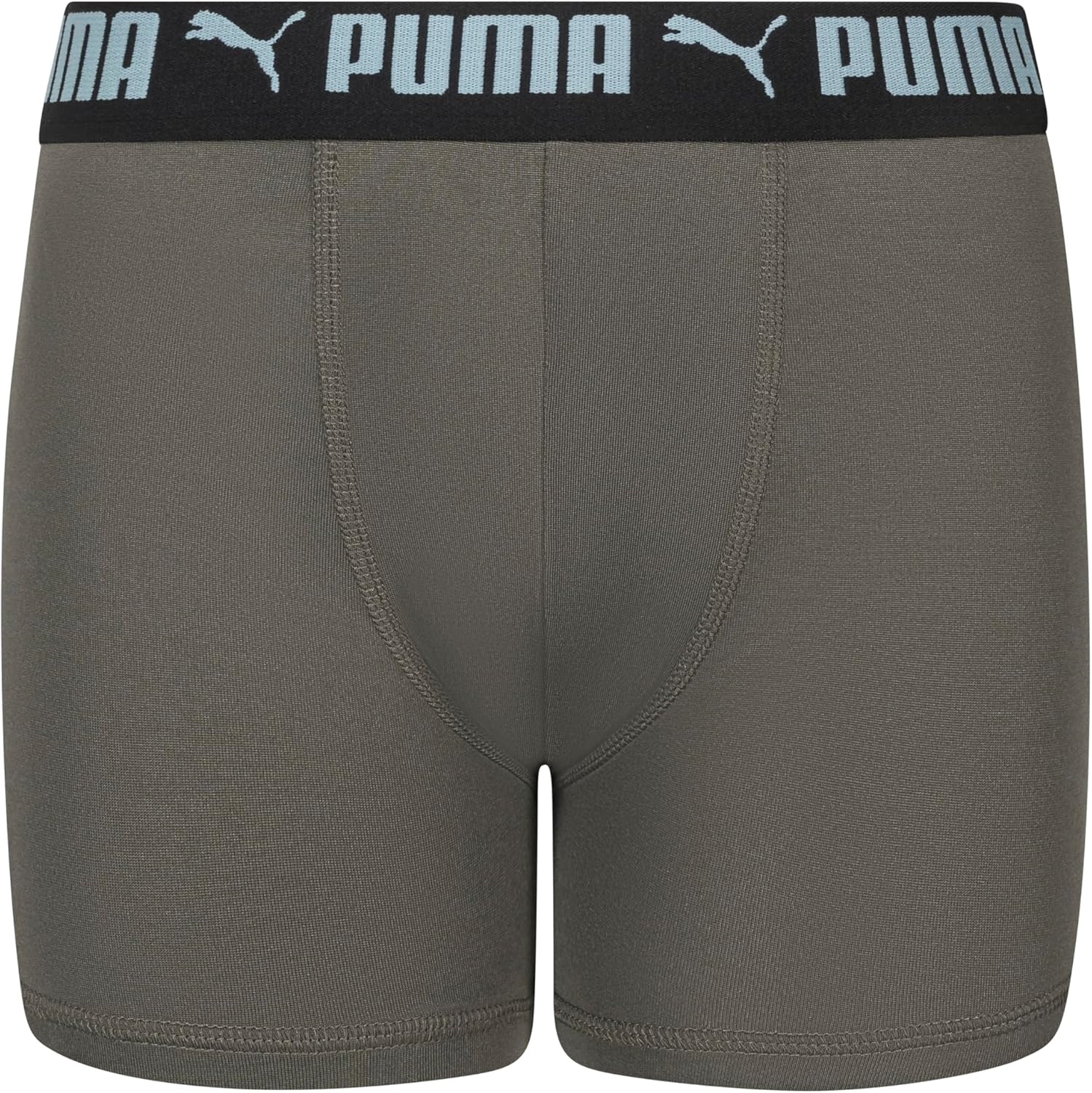 image:imagePUMA Boys 5 Pack Performance Boxer BriefsBlackGreen