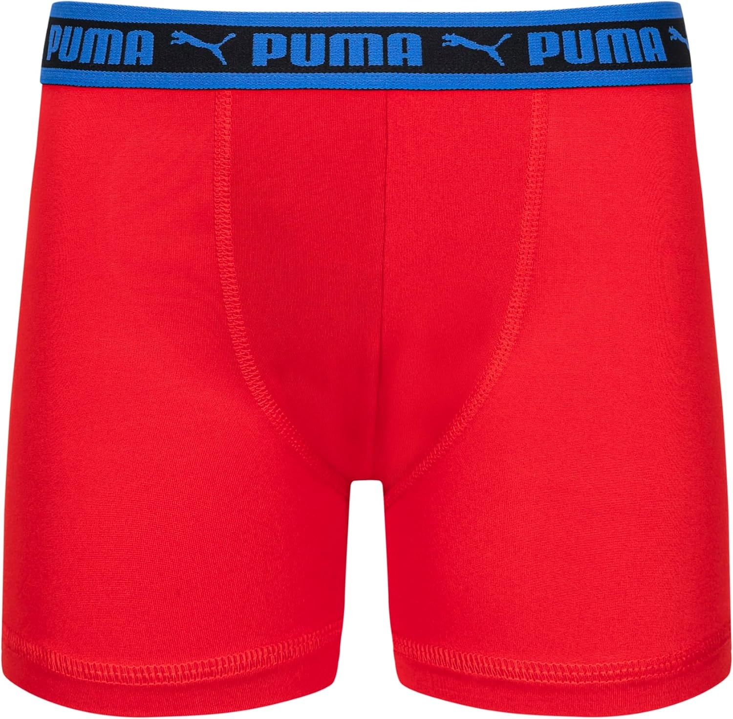 image:imagePUMA Boys 5 Pack Performance Boxer BriefsBlackRed