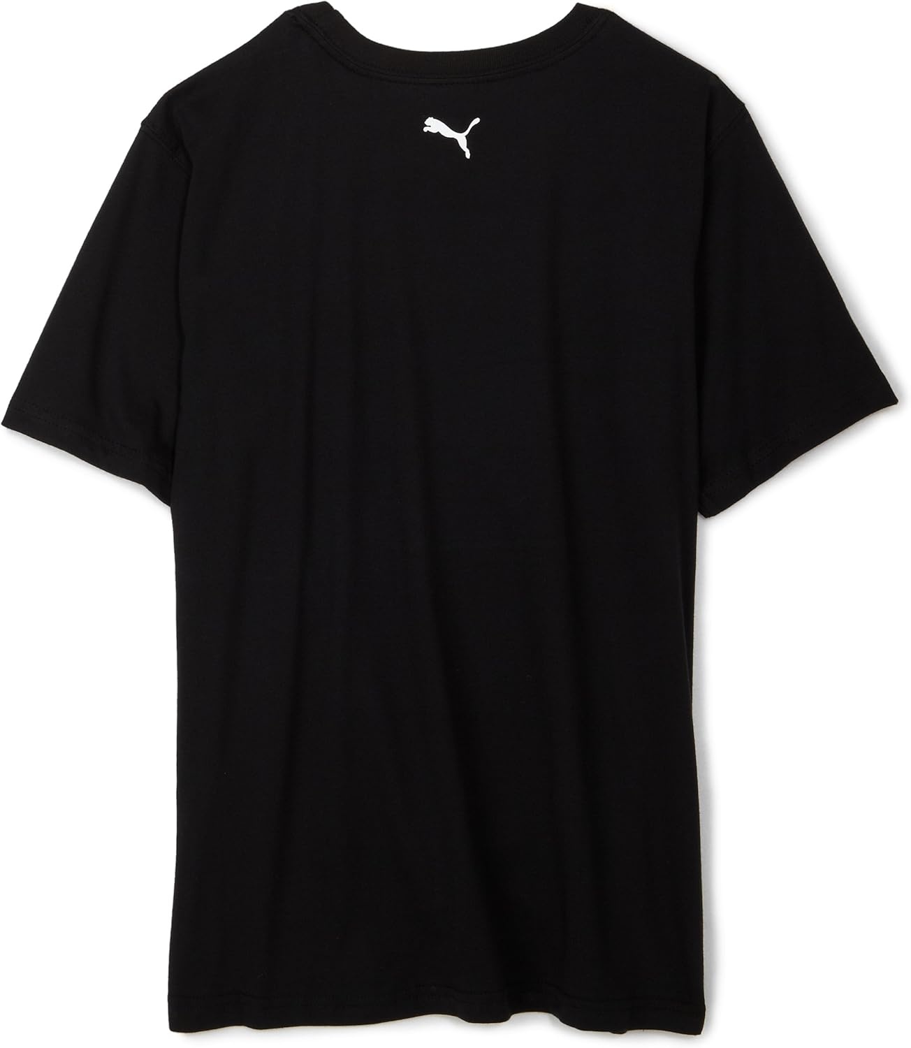 image:imagePUMA Boys Big Cat Logo TShirtBlackWhiteBlue