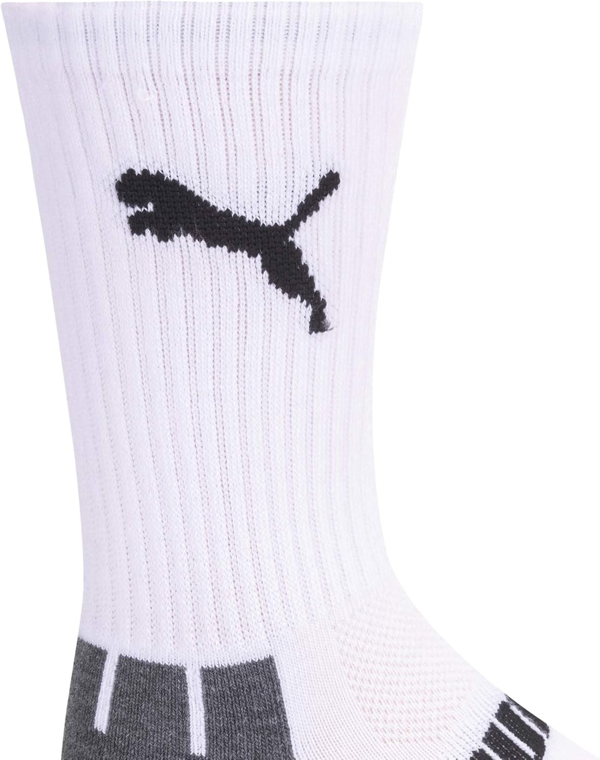 image:imagePUMA Boys Crew Socks 6PackWhiteMulti