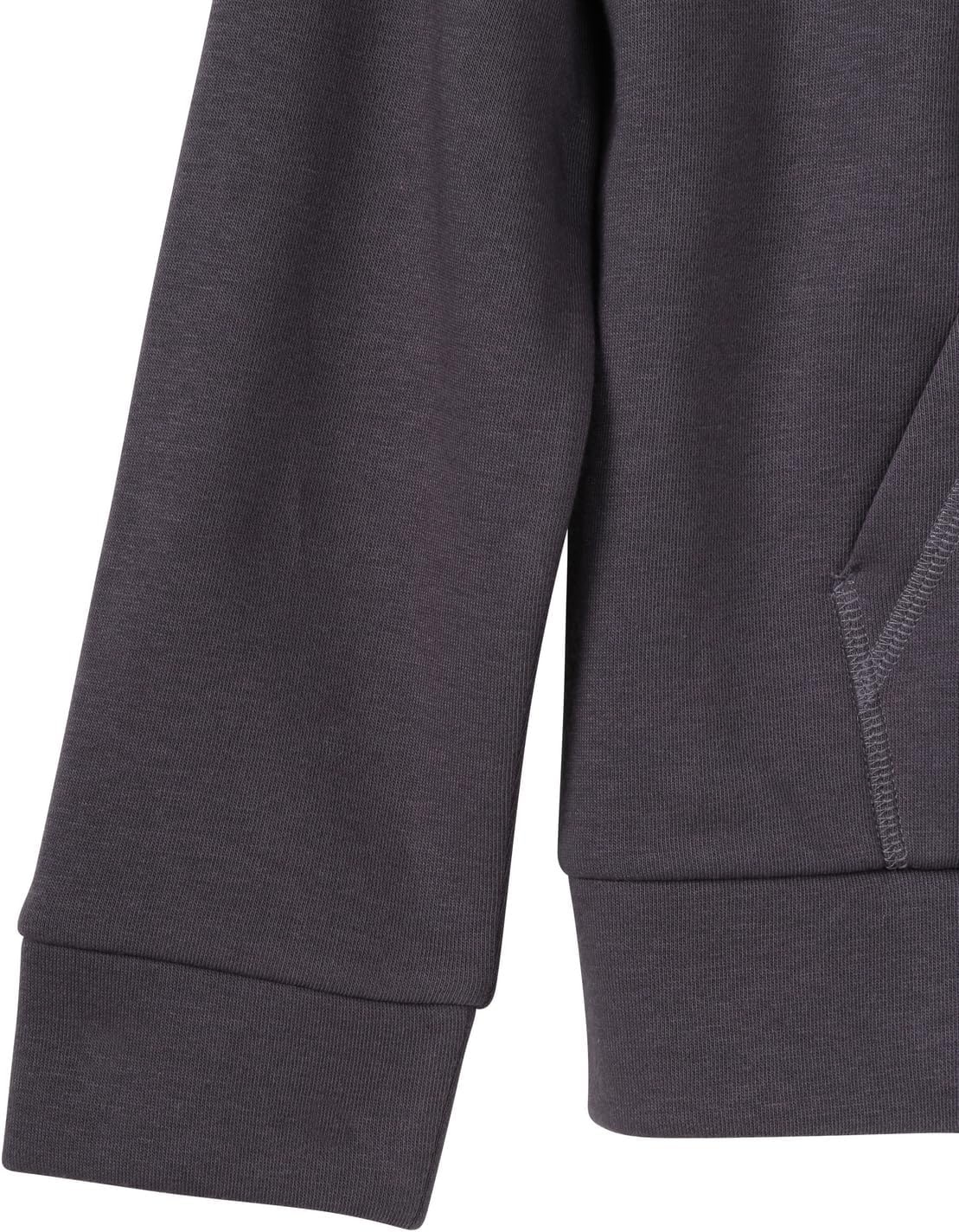 image:imagePUMA Girls Core Logo Zip Up HoodieGalactic Grey