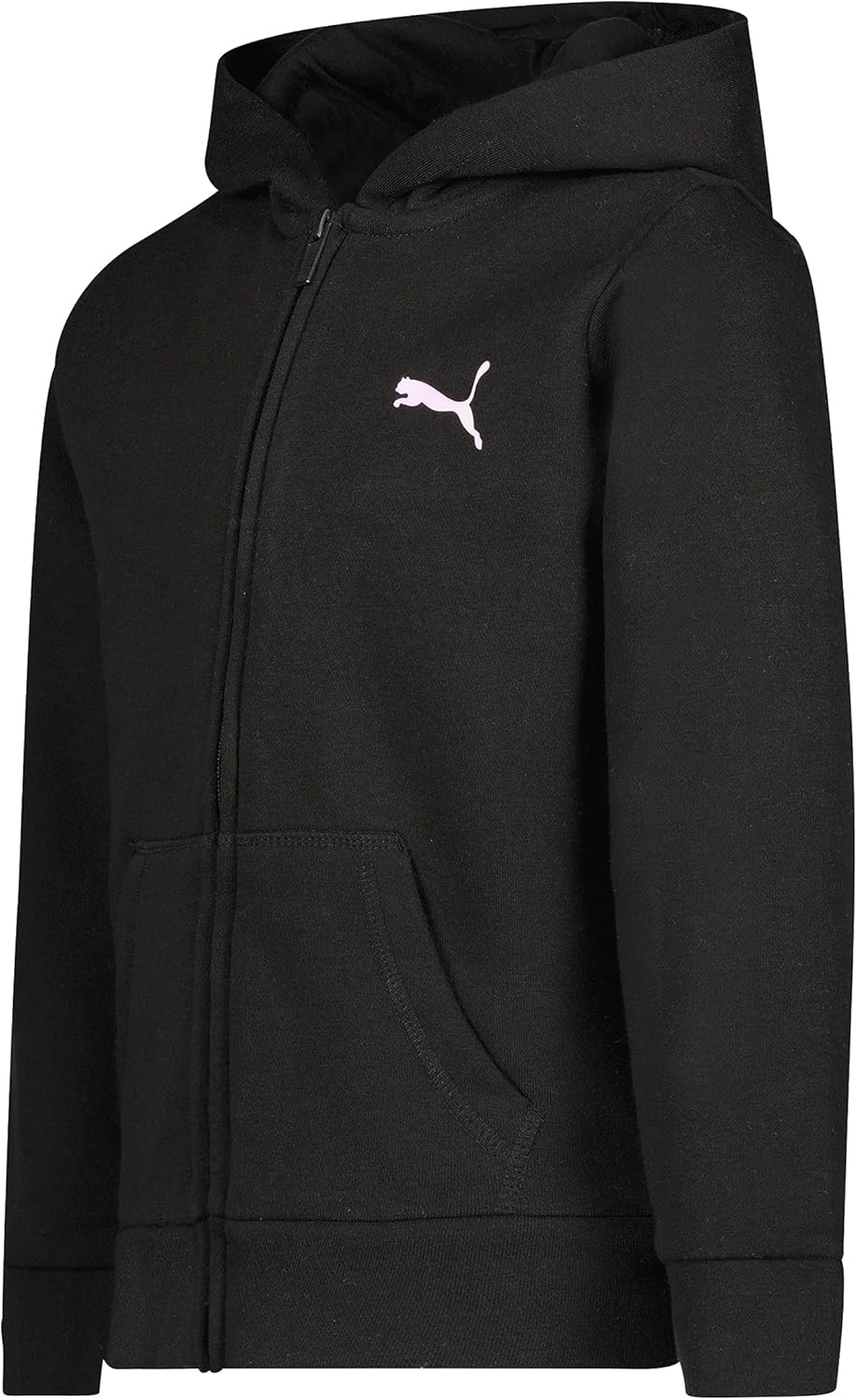 image:imagePUMA Girls Core Logo Zip Up HoodiePuma Black