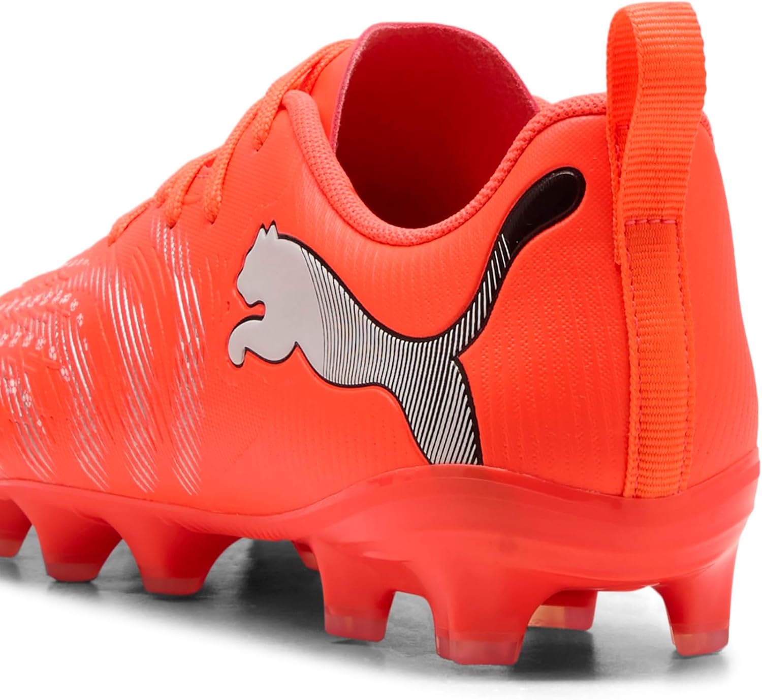 image:imagePUMA Kids Boys Future 9 Play FirmArtificial Ground Soccer Cleats RedGlowing Redpuma Whitepuma Blackpuma Silver