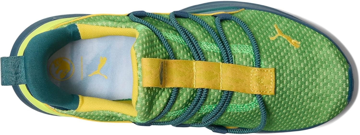 image:imagePUMA Kids Boys X Jurassic World One4all 20 Lace Up Sneakers Shoes Casual GreenYellow Alertocean Tropicpel Yellow