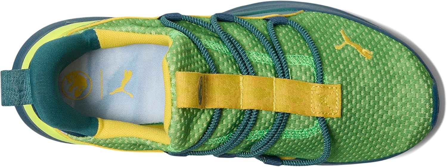 image:imagePUMA Kids Boys X Jurassic World One4all 20 Lace Up Sneakers Shoes Casual GreenYellow Alertocean Tropicpel Yellow