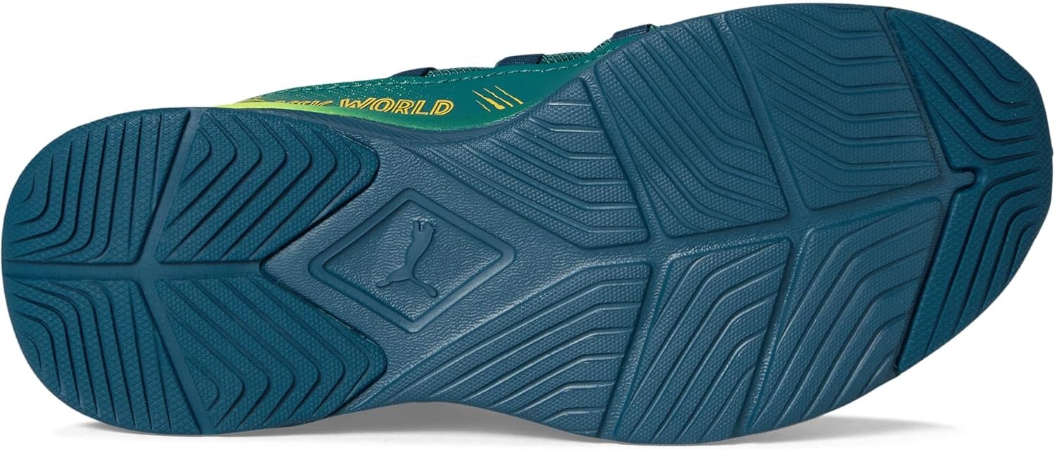 image:imagePUMA Kids Boys X Jurassic World One4all 20 Lace Up Sneakers Shoes Casual GreenYellow Alertocean Tropicpel Yellow