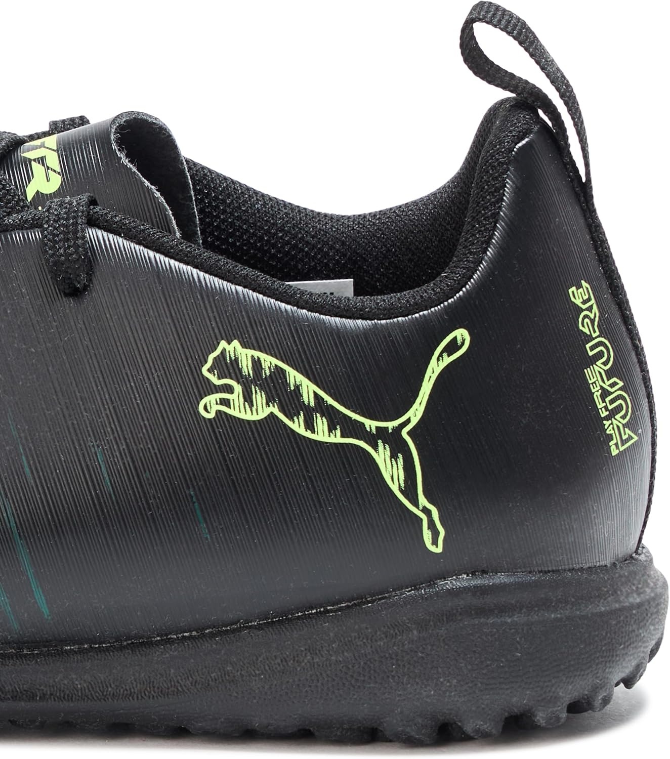 image:imagePUMA Kids Future 8 Play Turf Training Soccer Cleats Little KidBig KidBlackfizzy Lightgreen Terrain Ah25