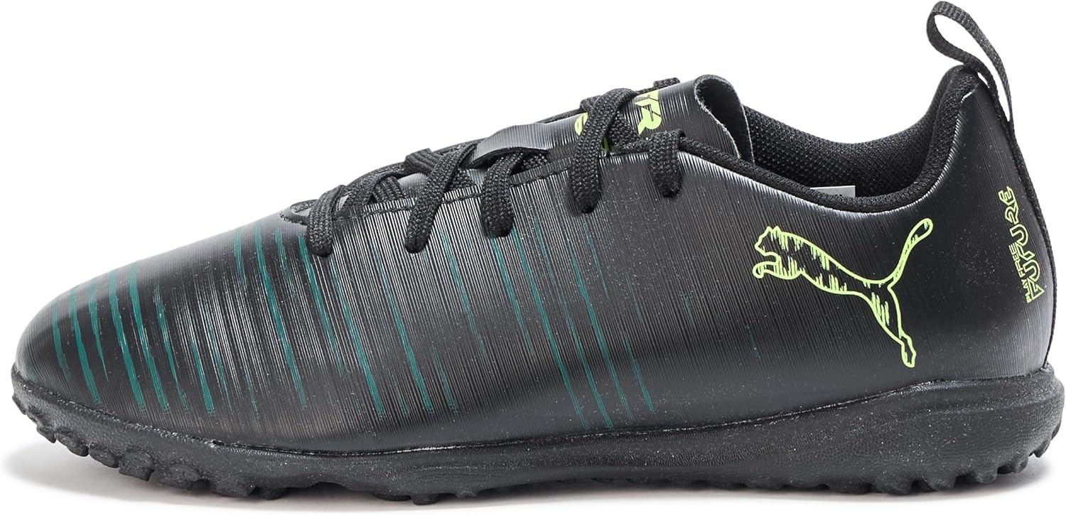 image:imagePUMA Kids Future 8 Play Turf Training Soccer Cleats Little KidBig KidBlackfizzy Lightgreen Terrain Ah25