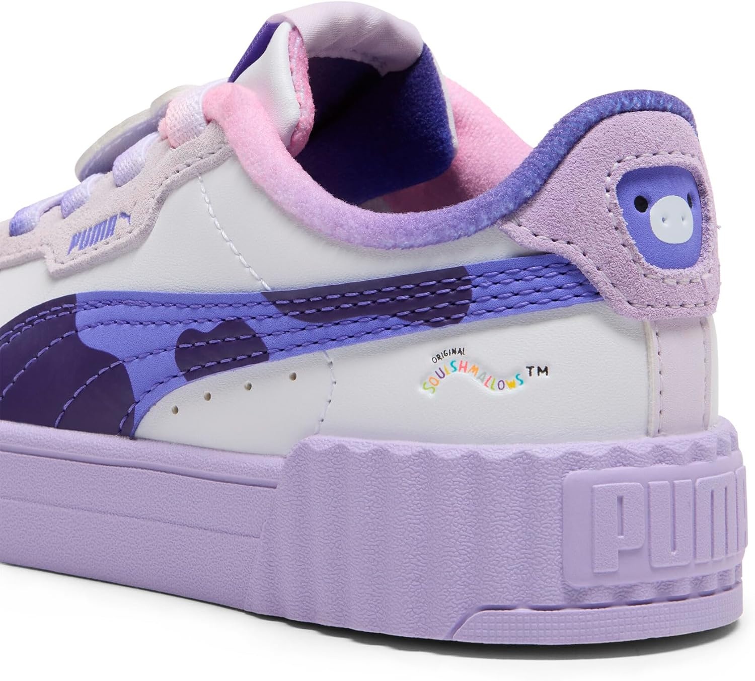 image:imagePUMA Kids Girls Carina 30 Ingred Sneakers Shoes Casual Purple WhiteWhite