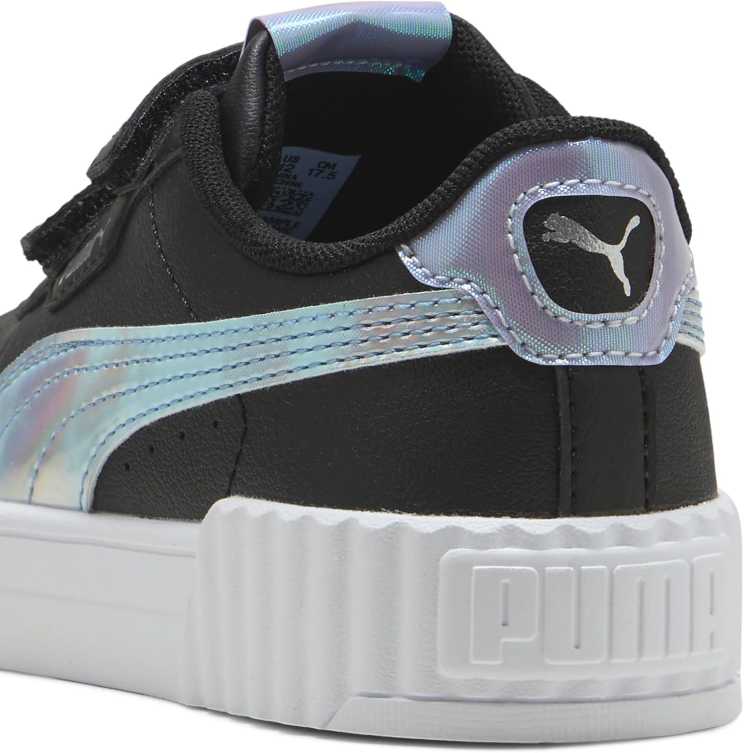 image:imagePUMA Kids Girls Carina 30 V Sneakers Shoes CasualBlack