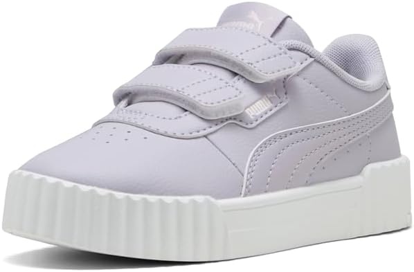 image:imagePUMA Kids Girls Carina 30 V Sneakers Shoes CasualLilac Crushjasmine Flower Ah25