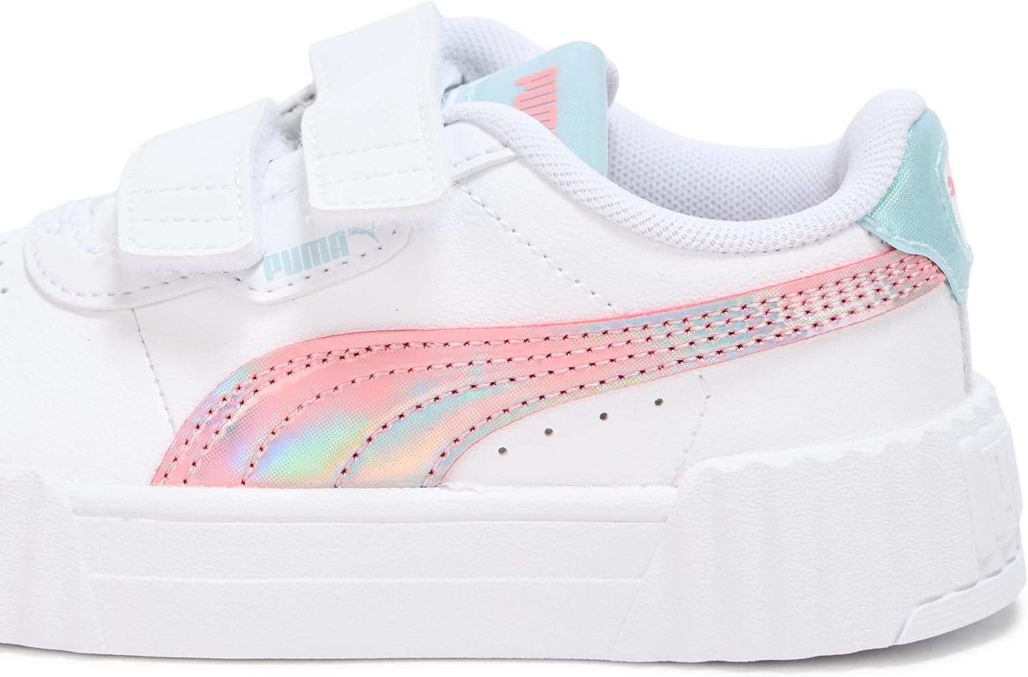 image:imagePUMA Kids Girls Carina 30 V Sneakers Shoes CasualWhitepinkscape Ah25