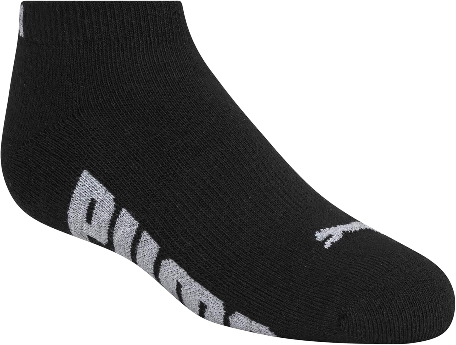 image:imagePUMA Kids Low Cut Extra Cushion amp Arch Support Socks 8PackBlack