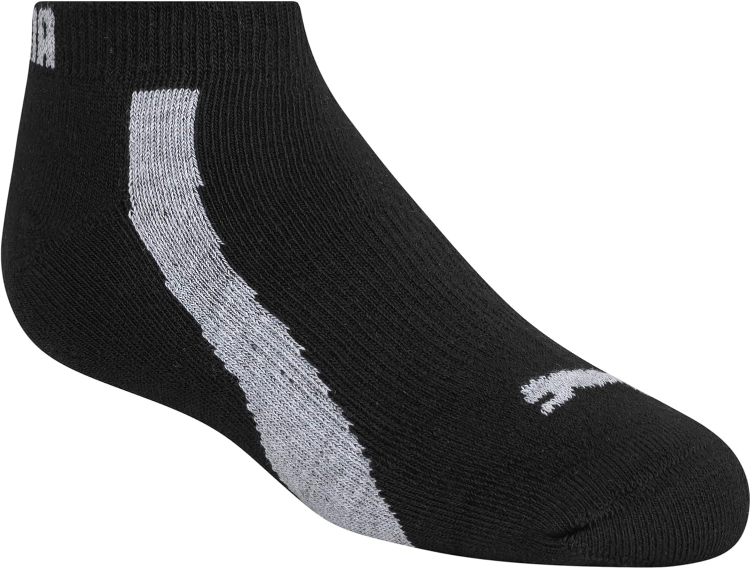 image:imagePUMA Kids Low Cut Extra Cushion amp Arch Support Socks 8PackBlack