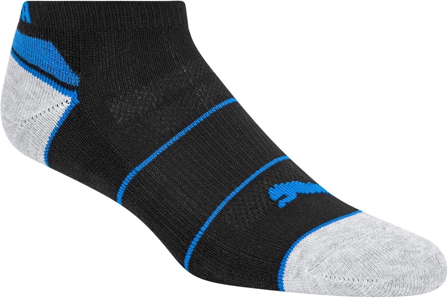 image:imagePUMA Kids Low Cut Extra Cushion amp Arch Support Socks 8PackBlackRed