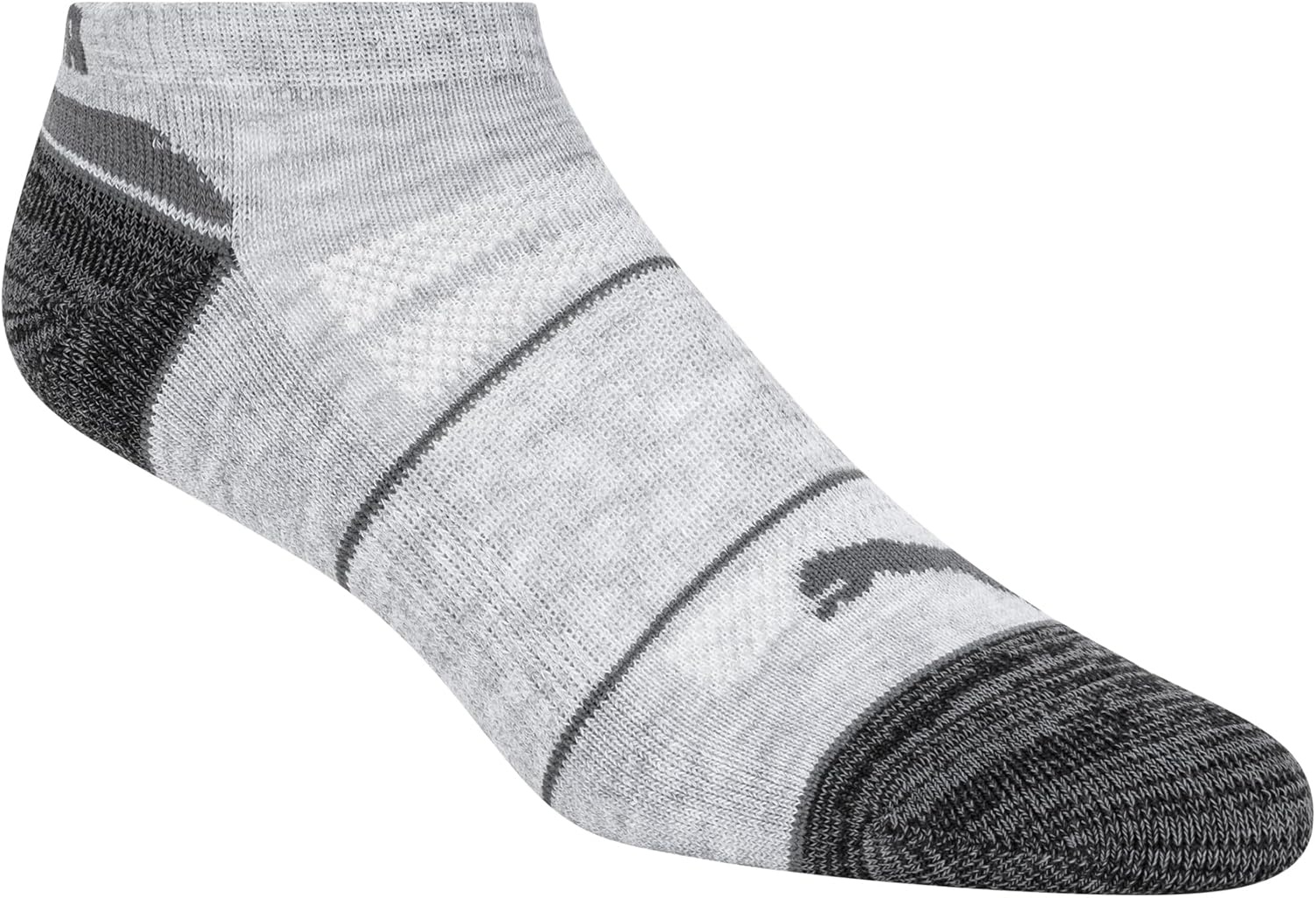 image:imagePUMA Kids Low Cut Extra Cushion amp Arch Support Socks 8PackWhiteBlue