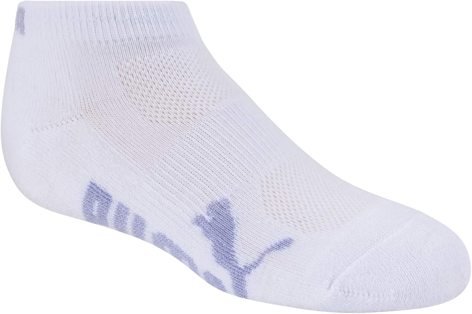 image:imagePUMA Kids Low Cut Extra Cushion amp Arch Support Socks 8PackWhiteBright