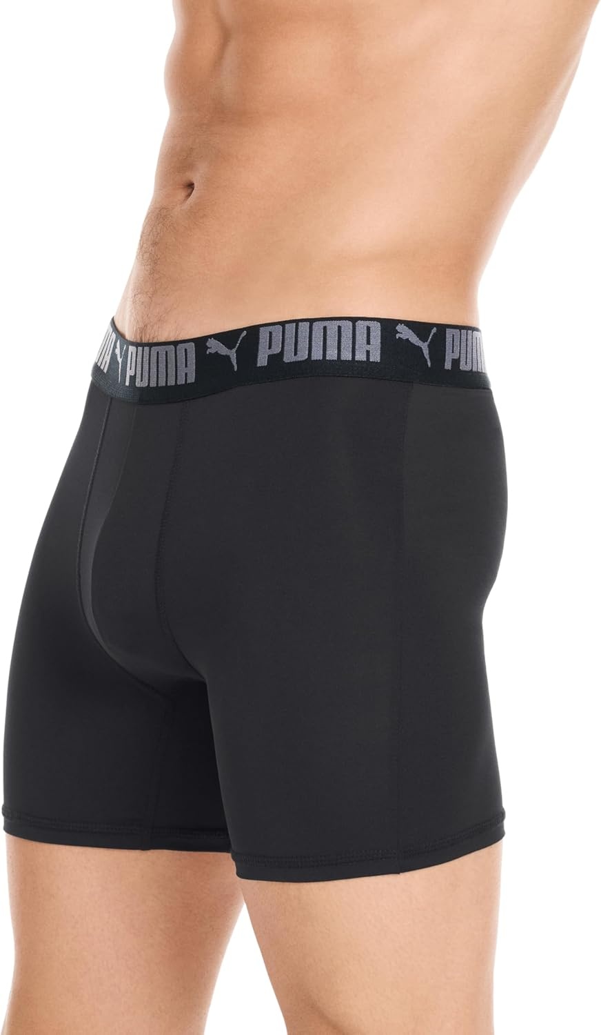 image:imagePUMA Mens 5 Pack Performance Boxer BriefsBlack