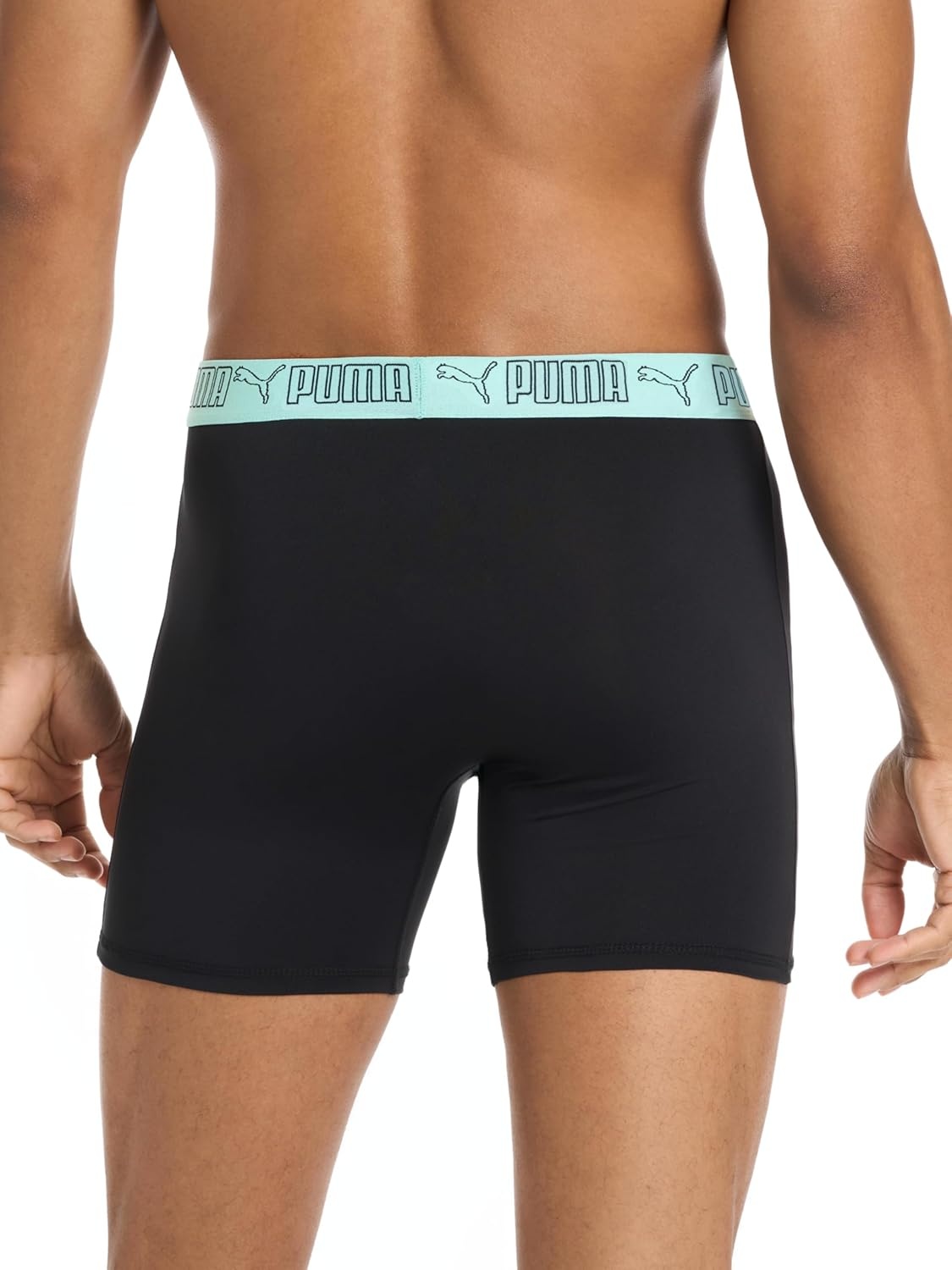 image:imagePUMA Mens 5 Pack Performance Boxer BriefsBlackGreyNavyBright