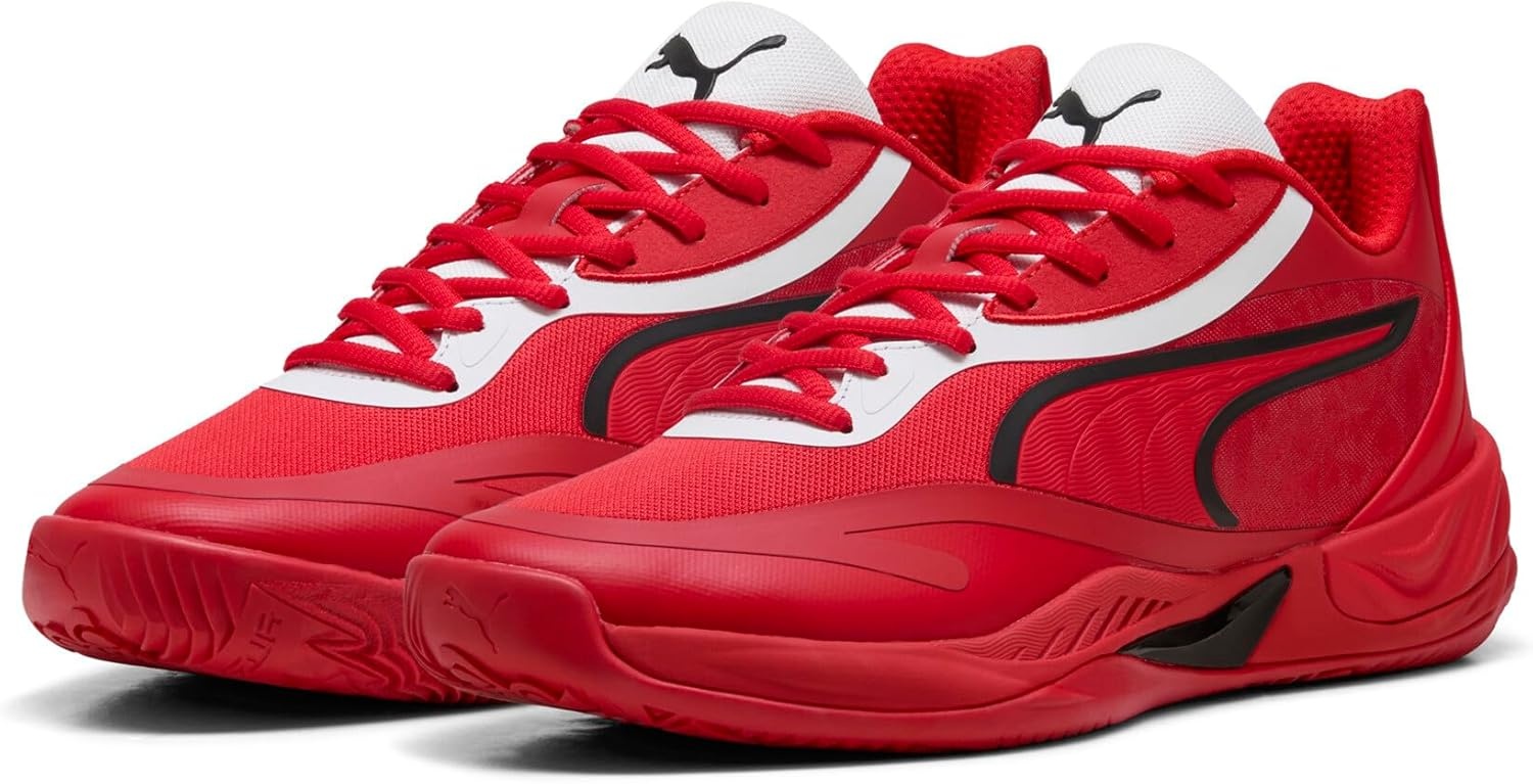 image:imagePUMA Mens Allpro Nitro Skybreak Basketball ShoesFor All Time Redpuma Blackpuma White