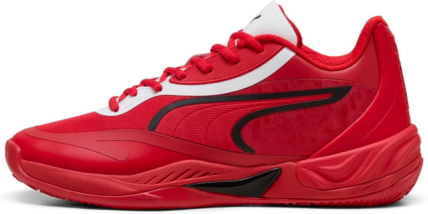 image:imagePUMA Mens Allpro Nitro Skybreak Basketball ShoesFor All Time Redpuma Blackpuma White