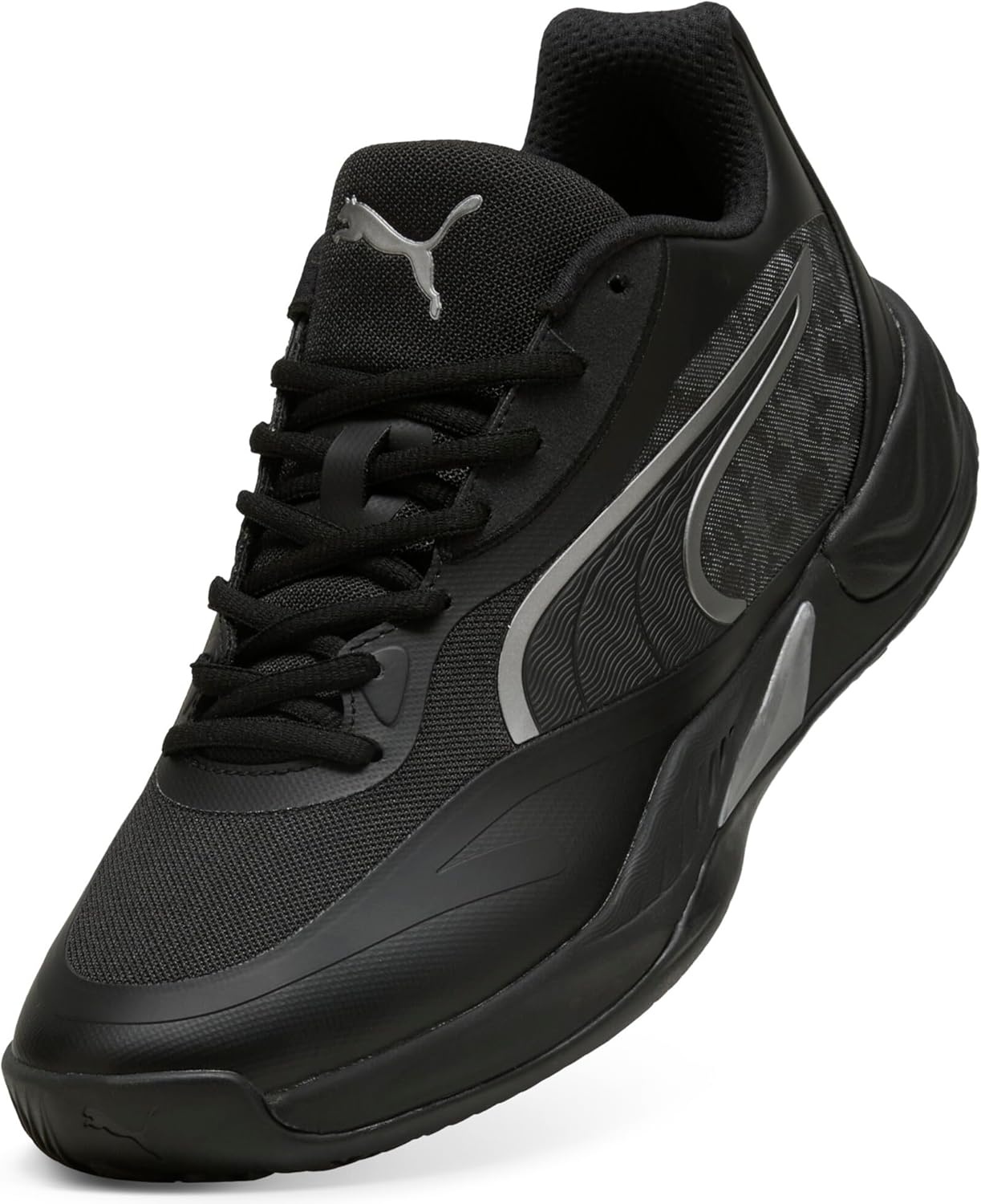 image:imagePUMA Mens Allpro Nitro Skybreak Basketball ShoesPuma Blackpuma Aged Silver