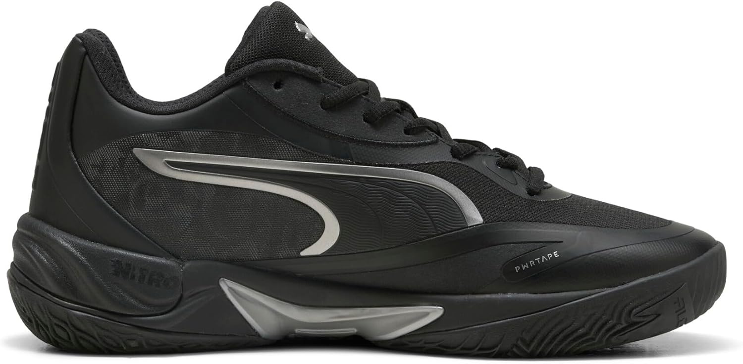 image:imagePUMA Mens Allpro Nitro Skybreak Basketball ShoesPuma Blackpuma Aged Silver