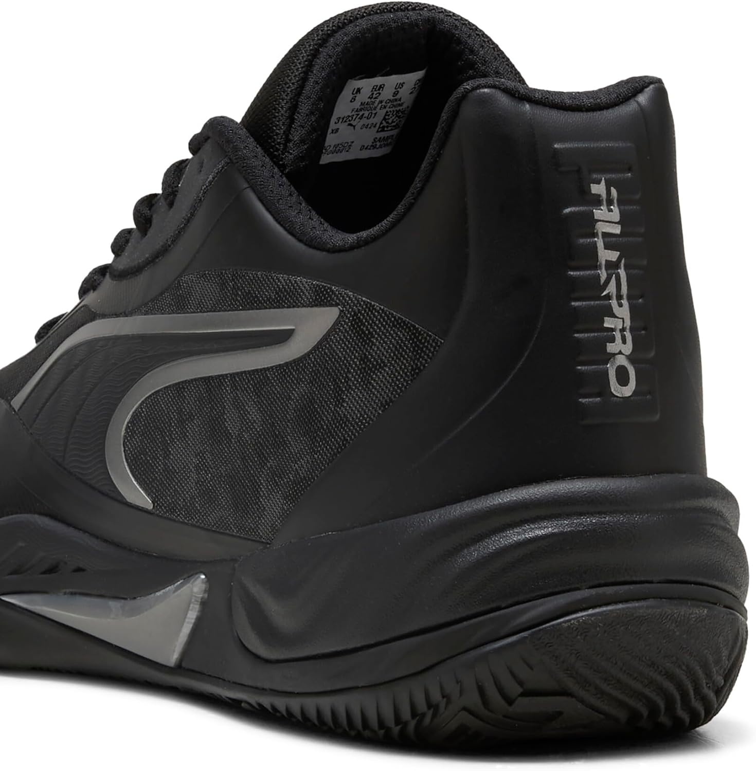image:imagePUMA Mens Allpro Nitro Skybreak Basketball ShoesPuma Blackpuma Aged Silver