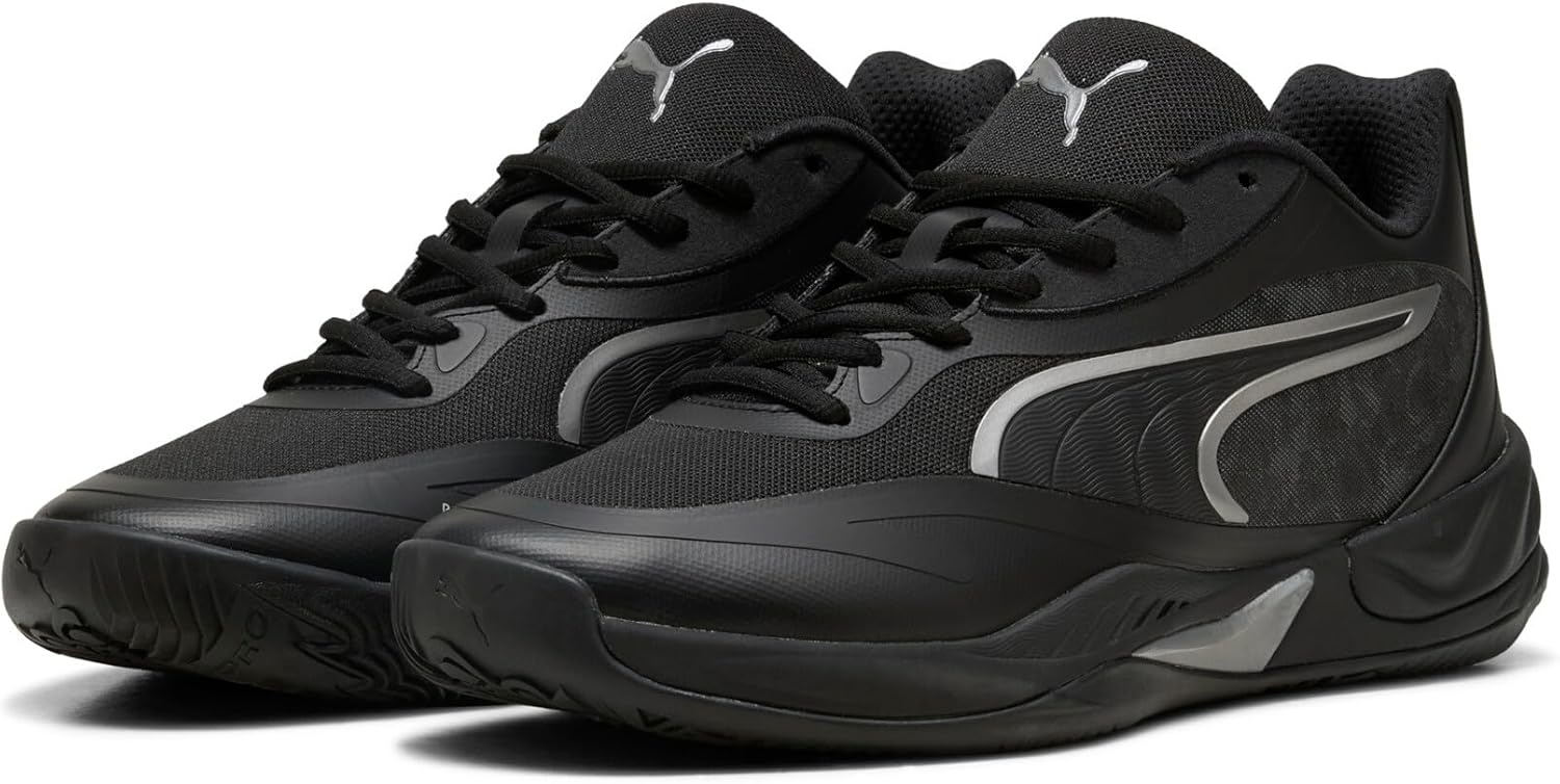 image:imagePUMA Mens Allpro Nitro Skybreak Basketball ShoesPuma Blackpuma Aged Silver