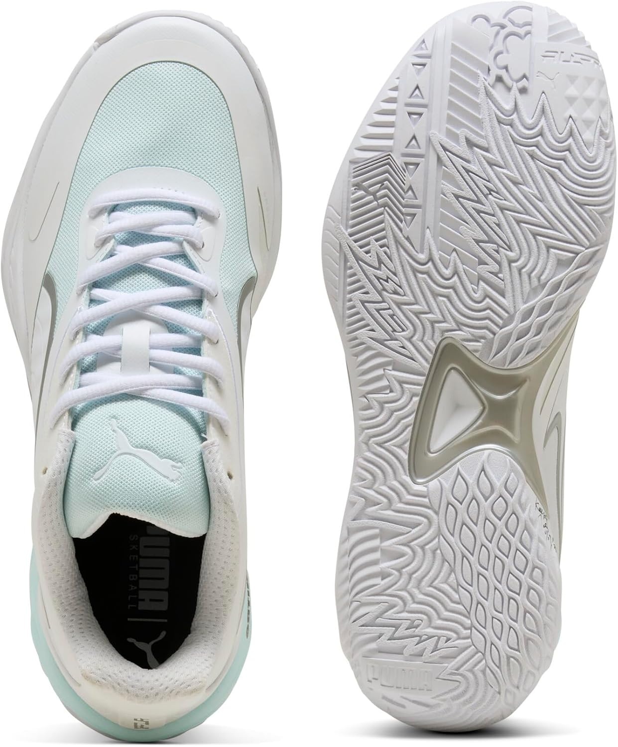 image:imagePUMA Mens Allpro Nitro Skybreak Basketball ShoesPuma Whiteaqua