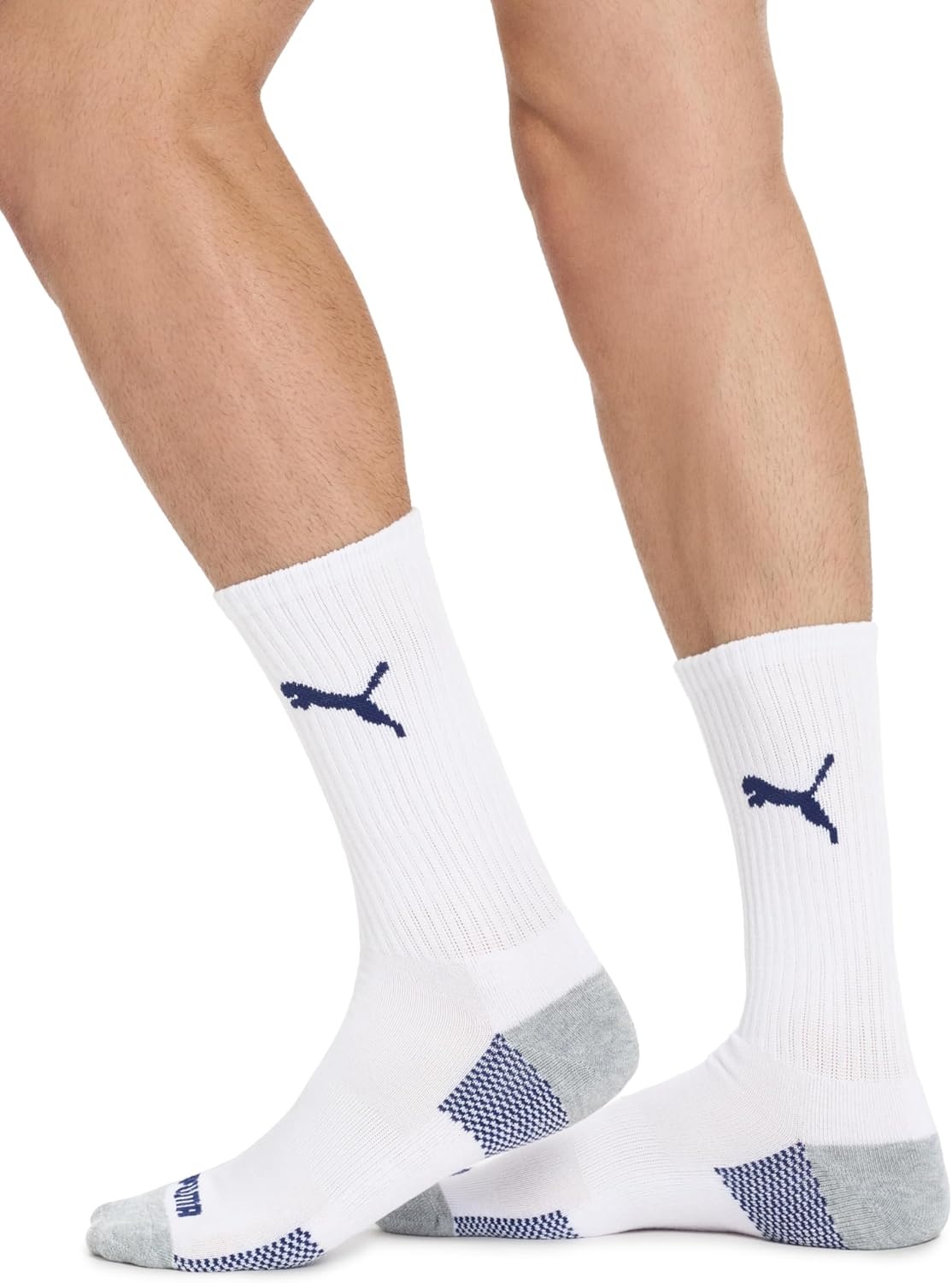 image:imagePUMA Mens Crew Socks 6PackWhiteGrey