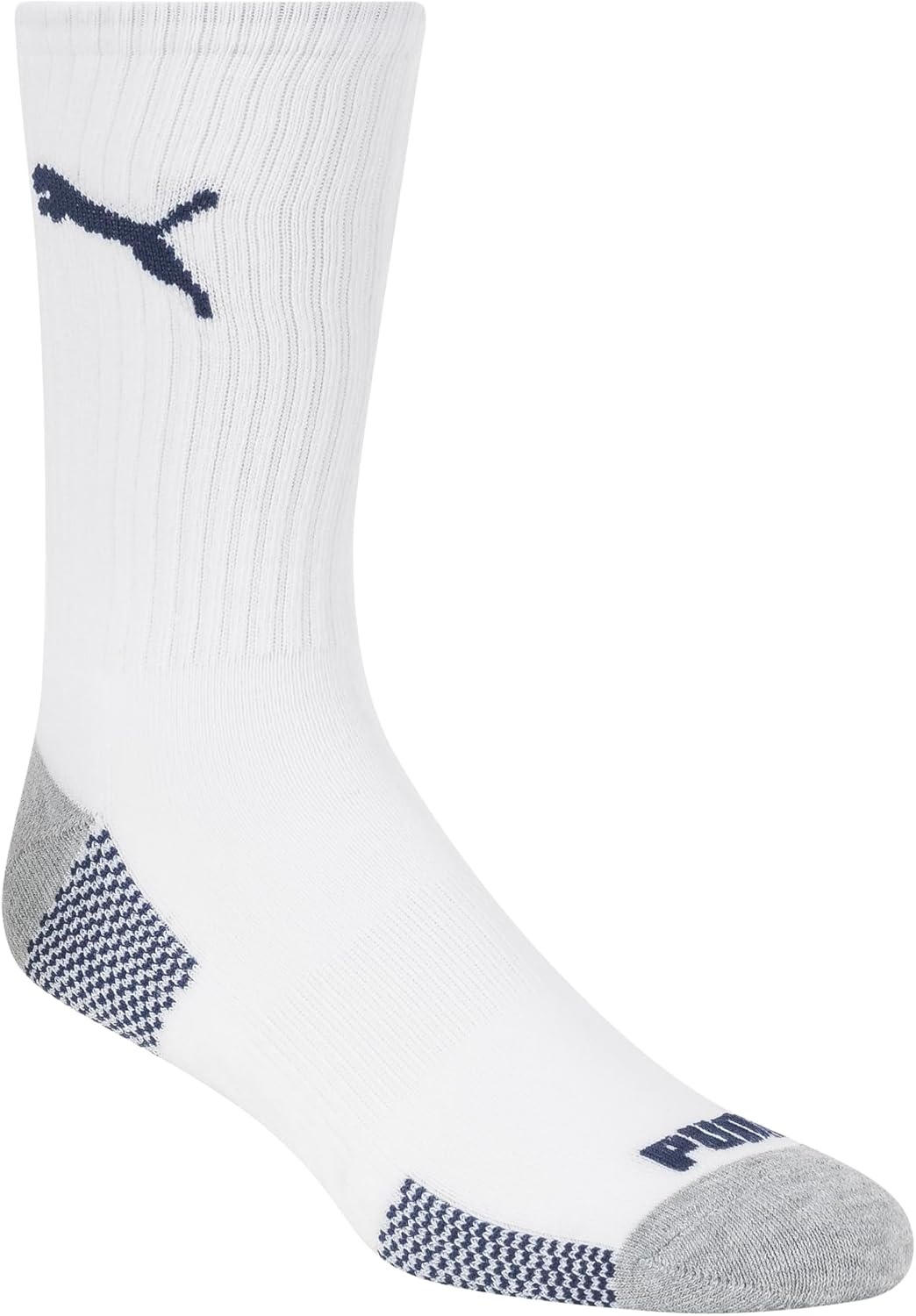 image:imagePUMA Mens Crew Socks 6PackWhiteGrey