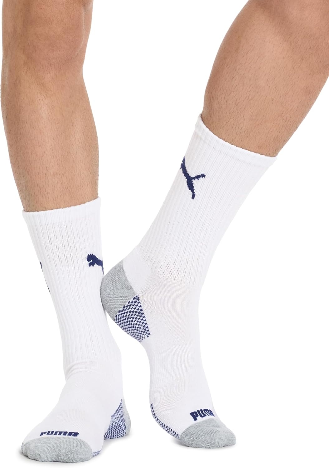 image:imagePUMA Mens Crew Socks 6PackWhiteGrey