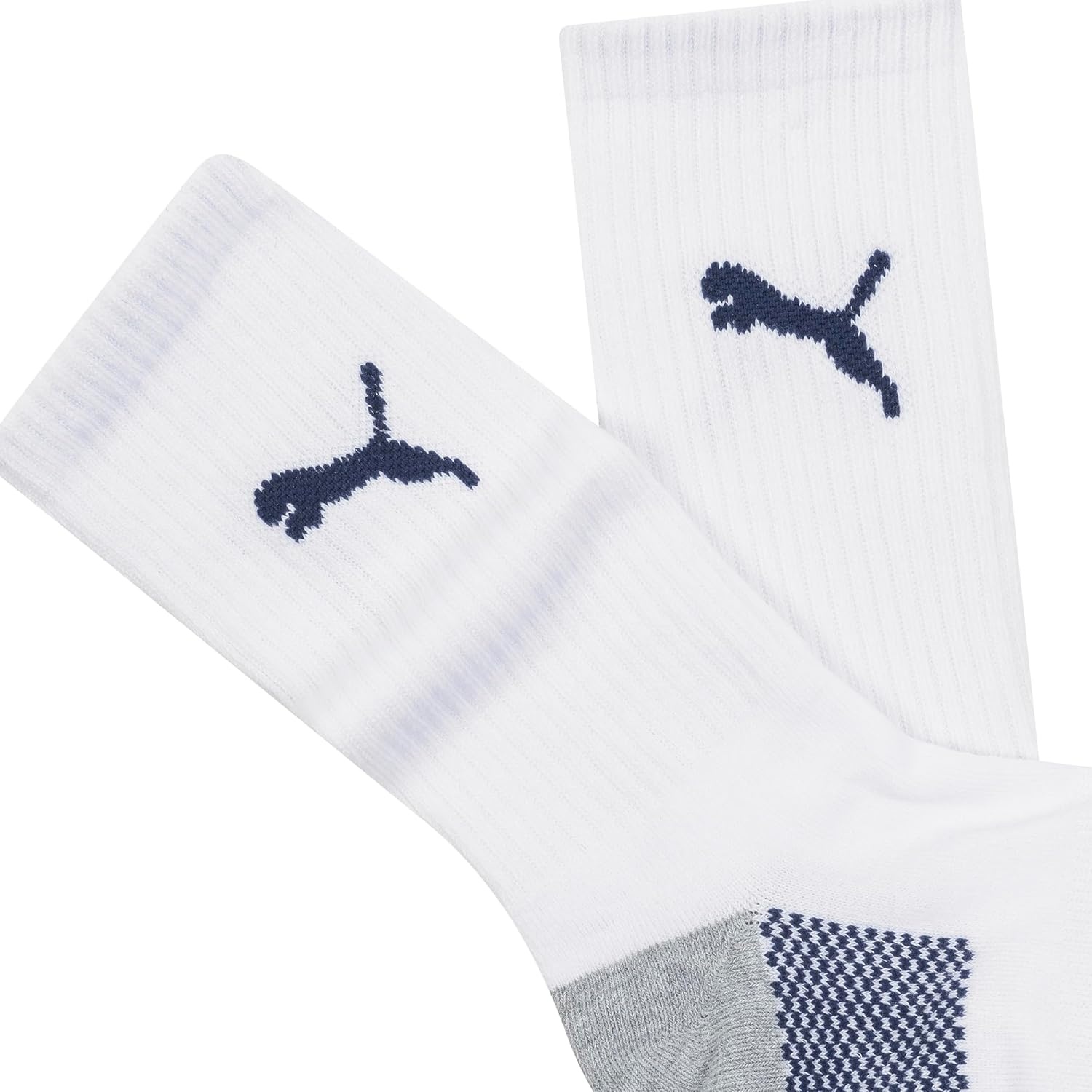 image:imagePUMA Mens Crew Socks 6PackWhiteGrey