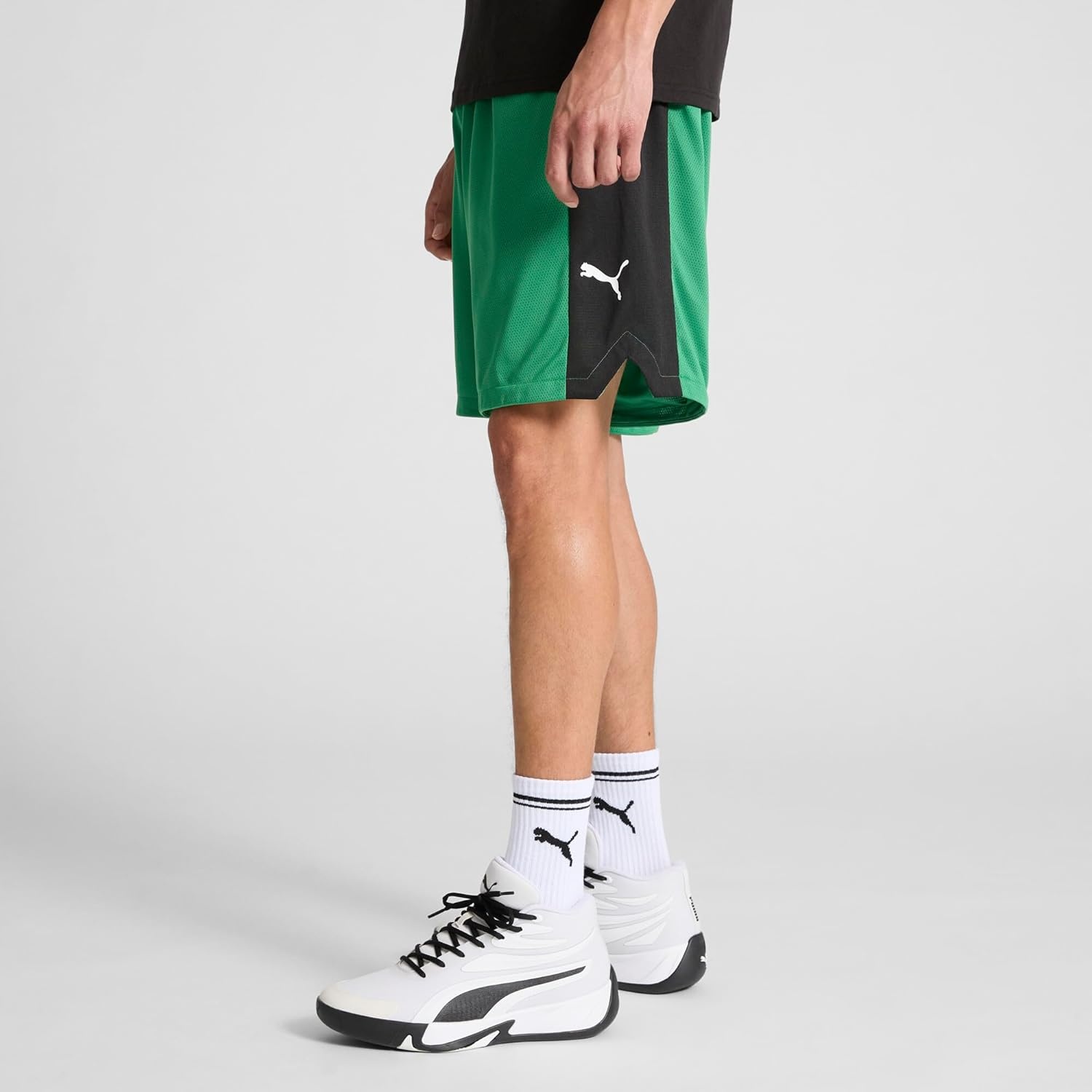 image:imagePUMA Mens Shot Blocker Shorts Casual Bottoms Casual GreenGreen