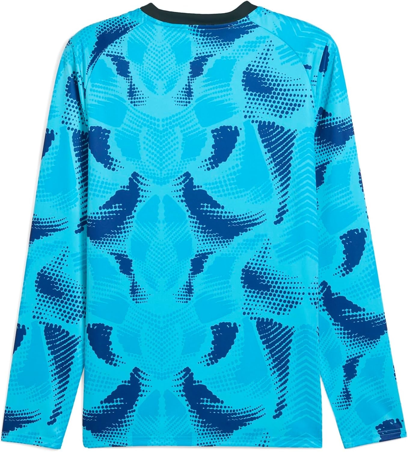image:imagePUMA Mens Teamtarget Long Sleeve JerseyBright Aquawhitespeed Blue Gk Ah25