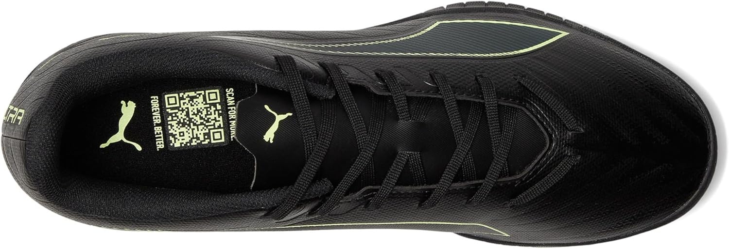 image:imagePUMA Mens Ultra Play Turf Trainer Soccer Cleats SneakerBlackfizzy Lightgreen Terrain Ah25