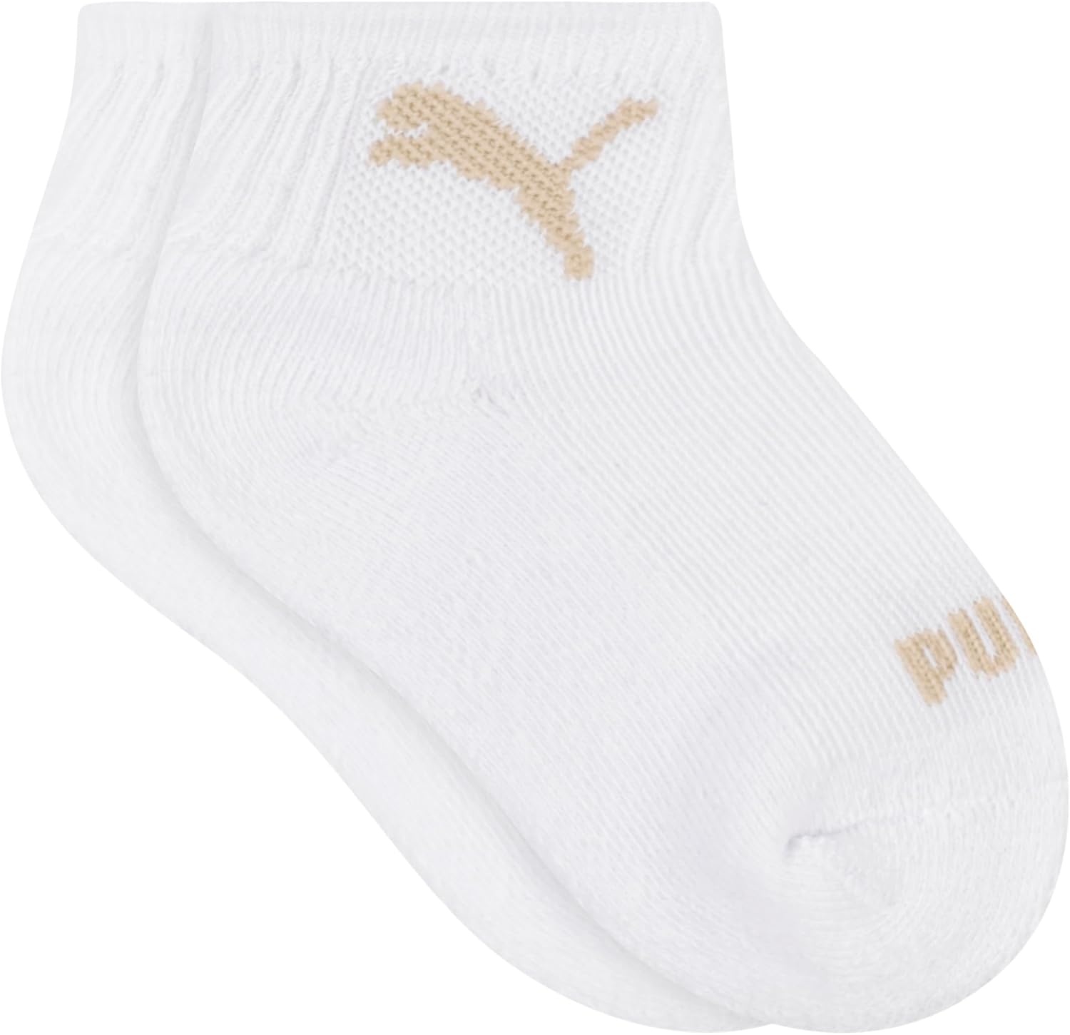 image:imagePUMA Unisex Baby 6pack Infant Anklet Socks Extra Cushion amp ComforttoeWhiteGreen MoonOatmealNavy Heather