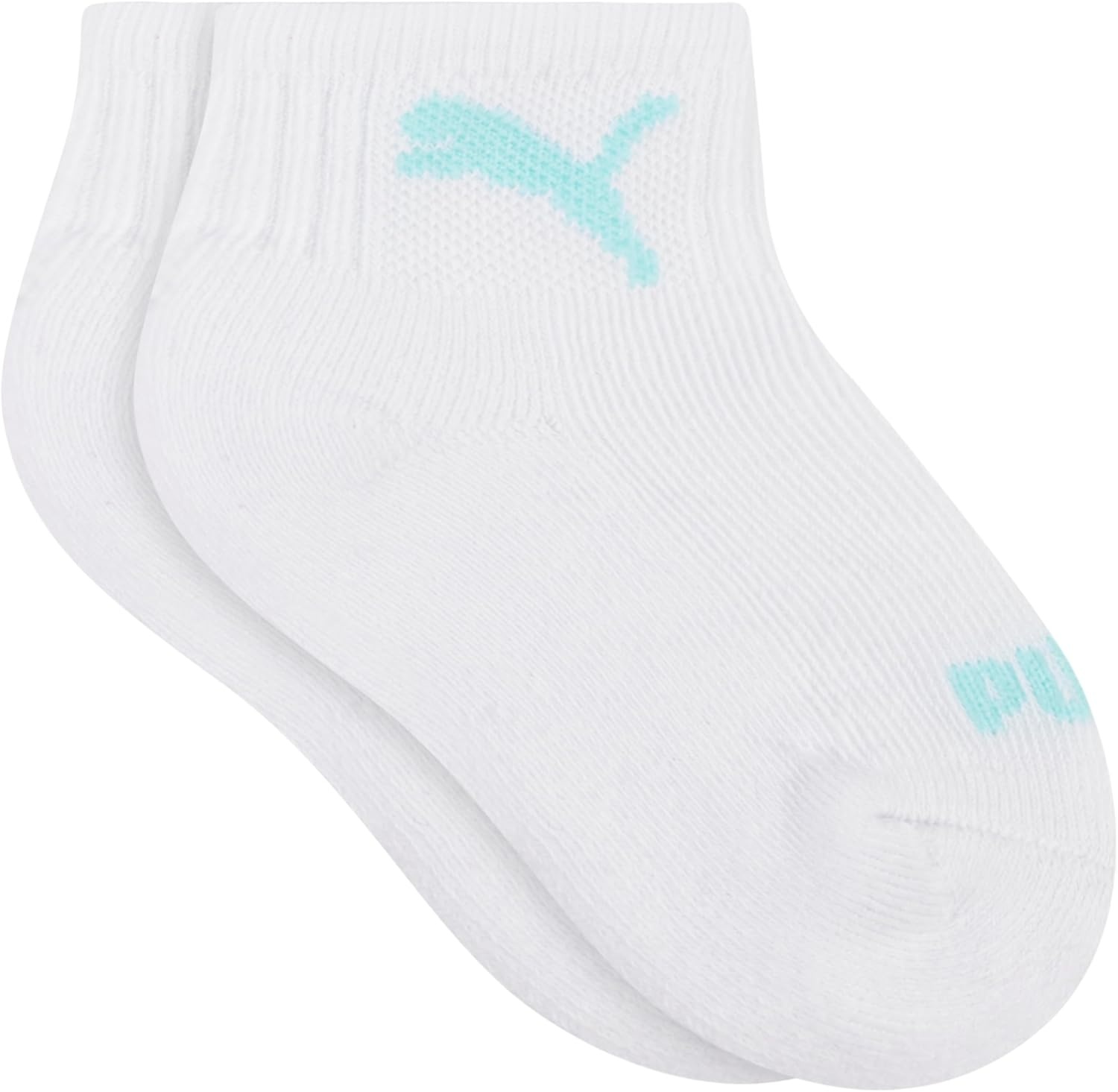 image:imagePUMA Unisex Baby 6pack Infant Anklet Socks Extra Cushion amp ComforttoeWhiteOatmealCool HeatherCotton Candy