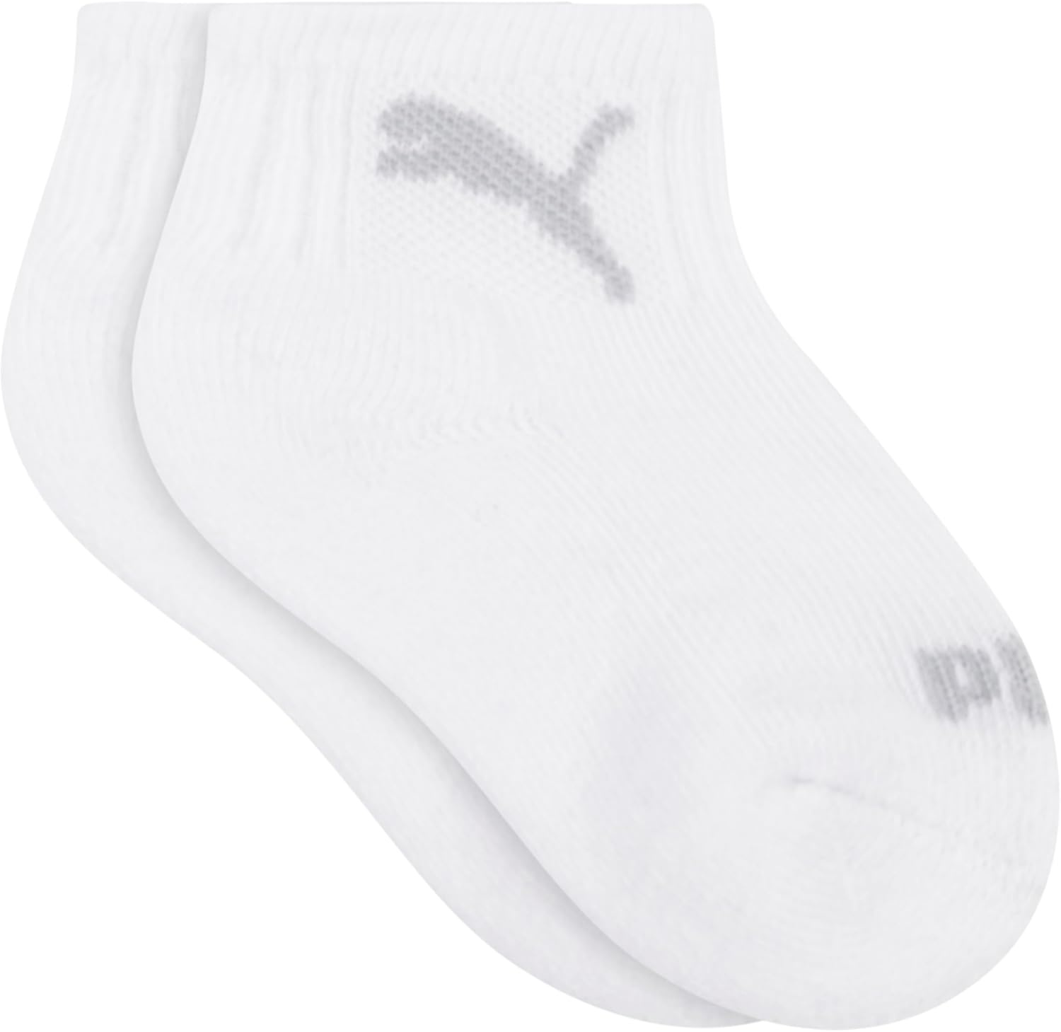 image:imagePUMA Unisex Baby 6pack Infant Anklet Socks Extra Cushion amp ComforttoeWhiteOatmealCool HeatherCotton Candy